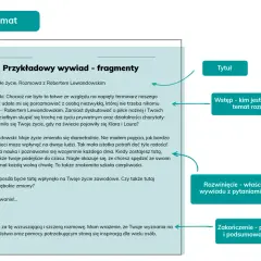 Schemat wywiadu z Robertem Lewandowskim. Fragment rozmowy o rodzicielstwie i zmianach w życiu. Jak napisać wywiad?