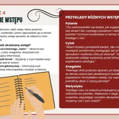 Jak napisać wstęp do eseju? Poznaj przykłady: pytanie, cytat, anegdota, statystyka. Skuteczny wstęp zaciekawi czytelnika.